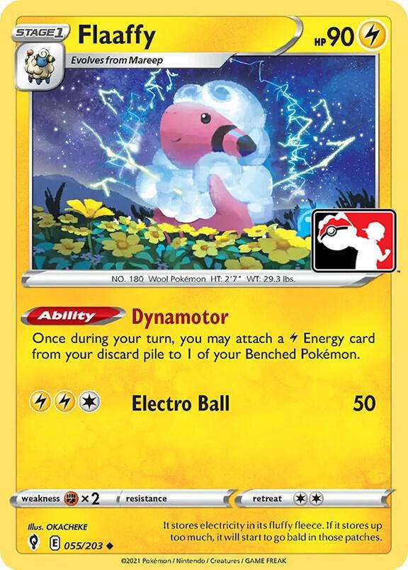 Evolving Skies Flaaffy [Prize-Pack] Pokémon card